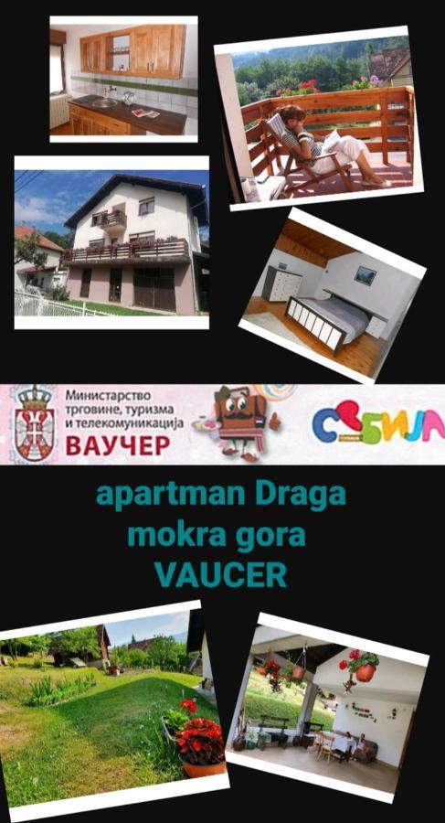 לינה וארוחת בוקר מוקרה גורה Apartman Draga מראה חיצוני תמונה